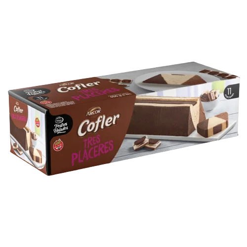 HEL.POSTRE COFLER 3 PLACERES X 530 GRS 