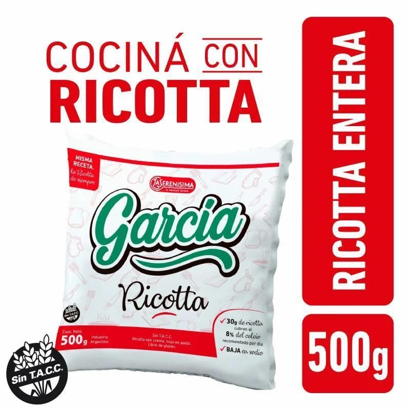 GARCIA RICOTTA SERENISIMA 500G