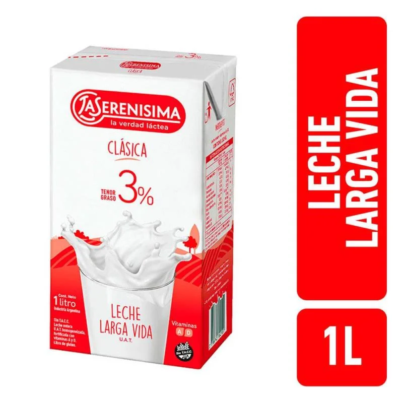 LECHE ENTERA SERENISIMA 1L