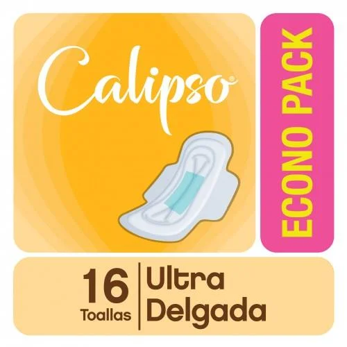 TOALLAS CALIPSO AMARILLO X 16 U.