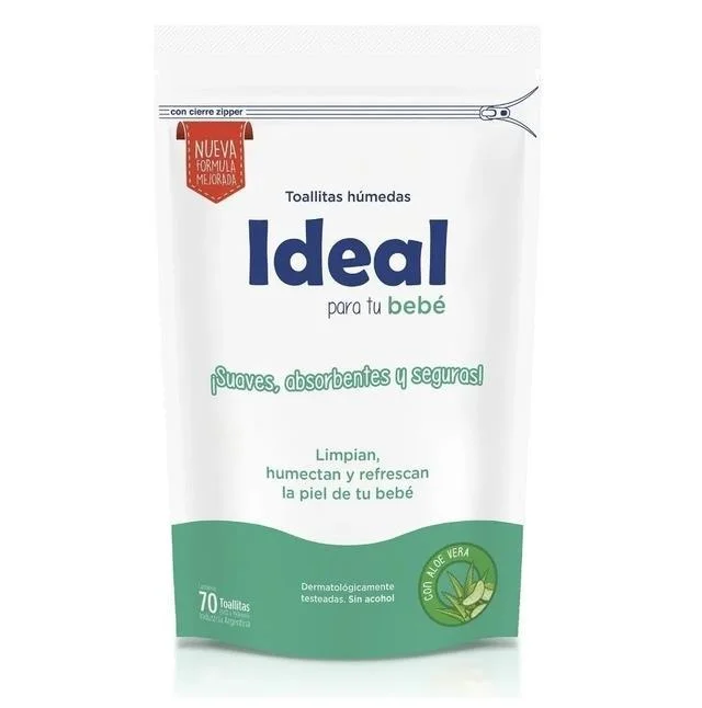 IDEAL TOALLITA HUME. ALOE VERA X 50 