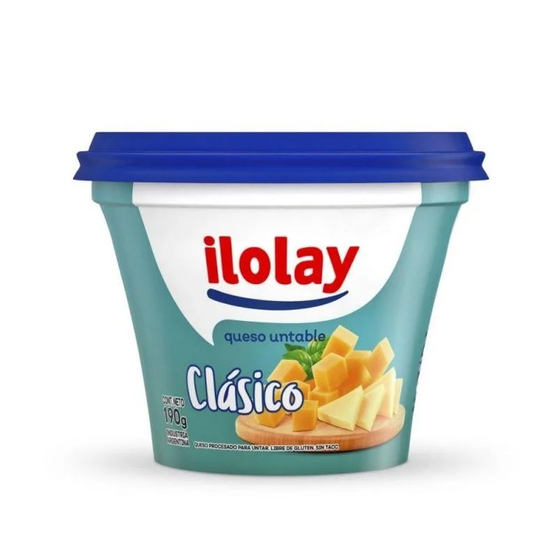 QUESO UNTABLE ILOLAY JAMON X 190 GR