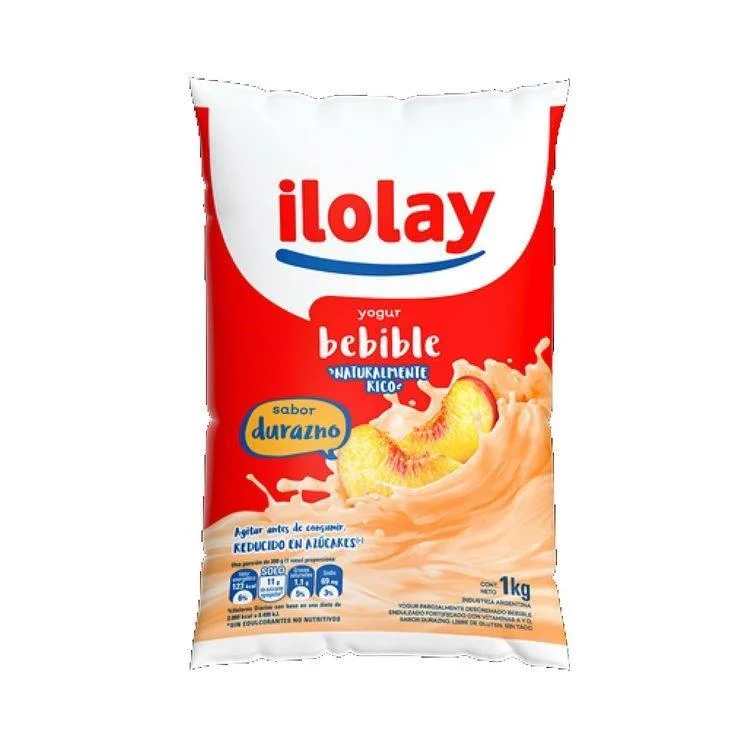 ILOLAY DURAZNO BEBIBLE 900G