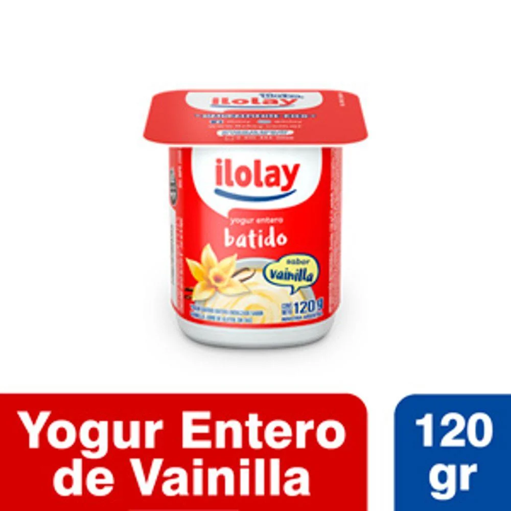 YOGUR ILOLAY VAINILLA 120G