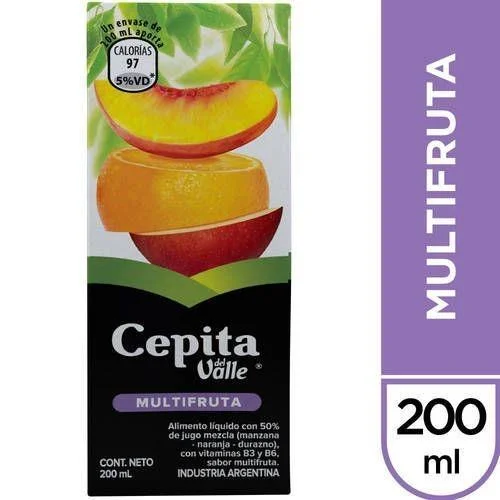CEPITA MULTIFRUTA TB X200ML