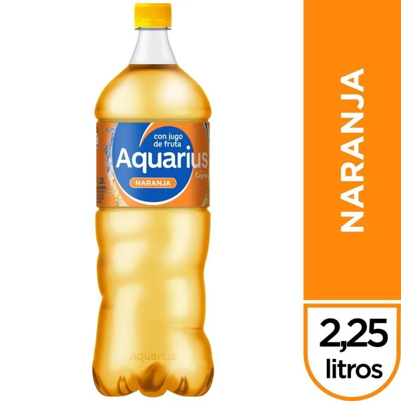 AQUARIUS NARANJA 2.25 L