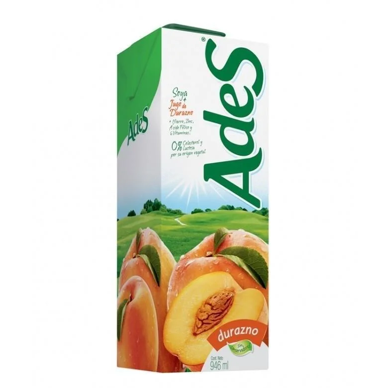 ADES SOJA DURAZNO 1 L