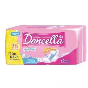 DONCELLA TOALLITAS C/A C/D ROSA X16U