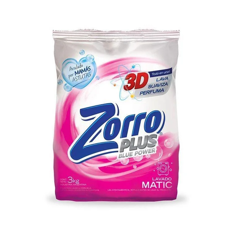 JAB. ZORRO MATIC X 3 KG