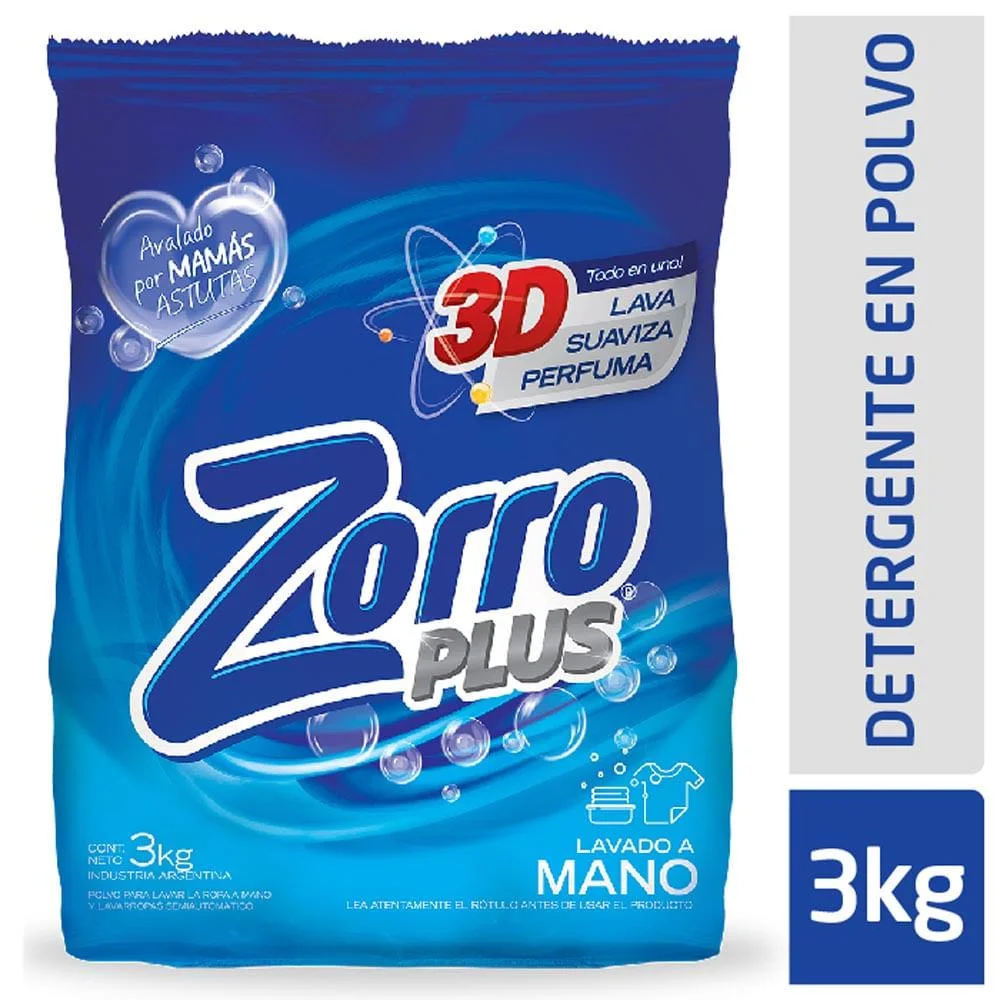 JAB. ZORRO REGULAR X 3 KG