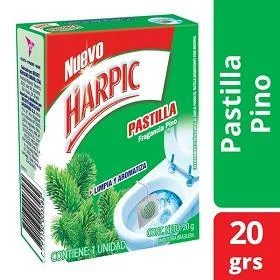 HARPIC PASTILLA PINO 20G