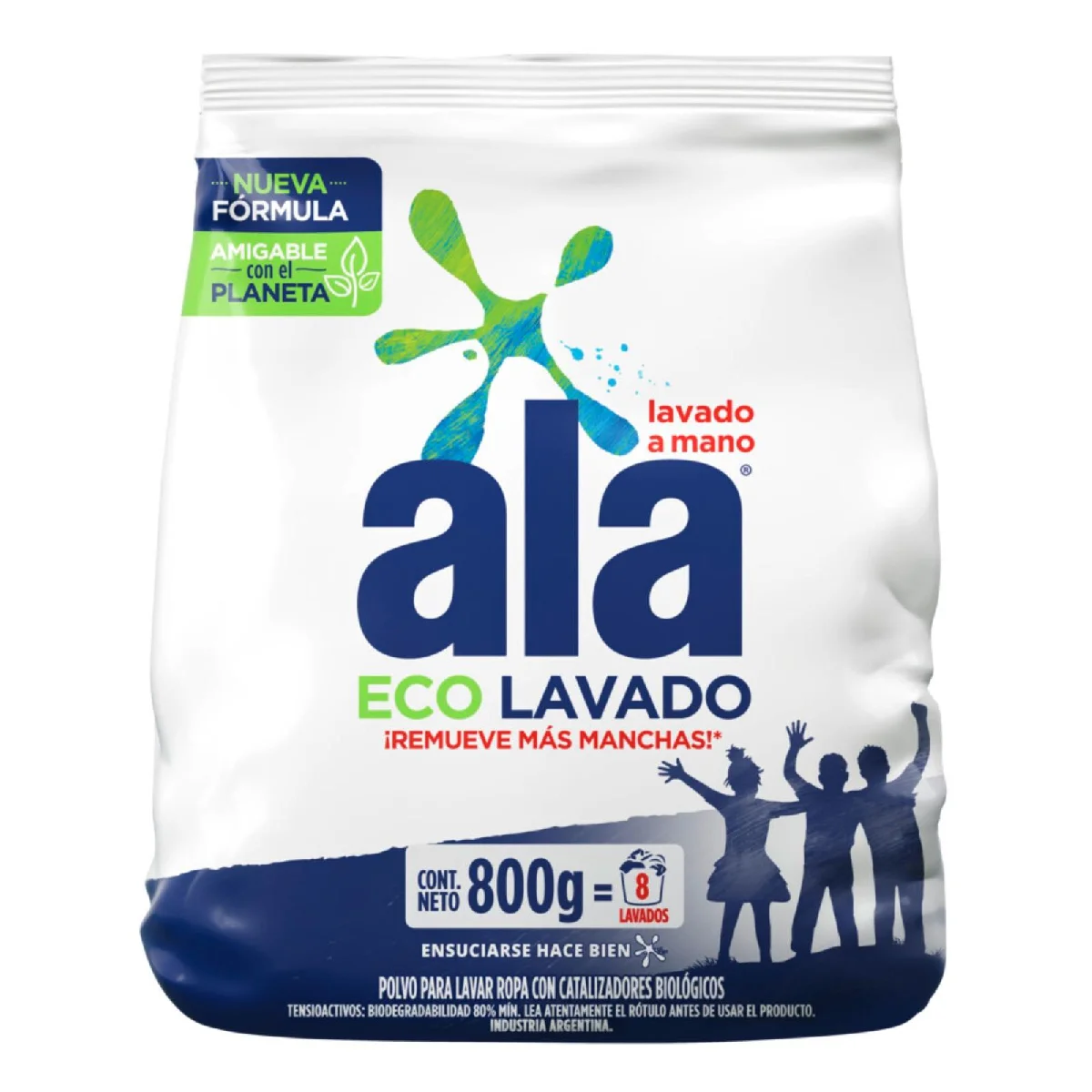 JABON EN POLVO ALA ECO LAV. 800G