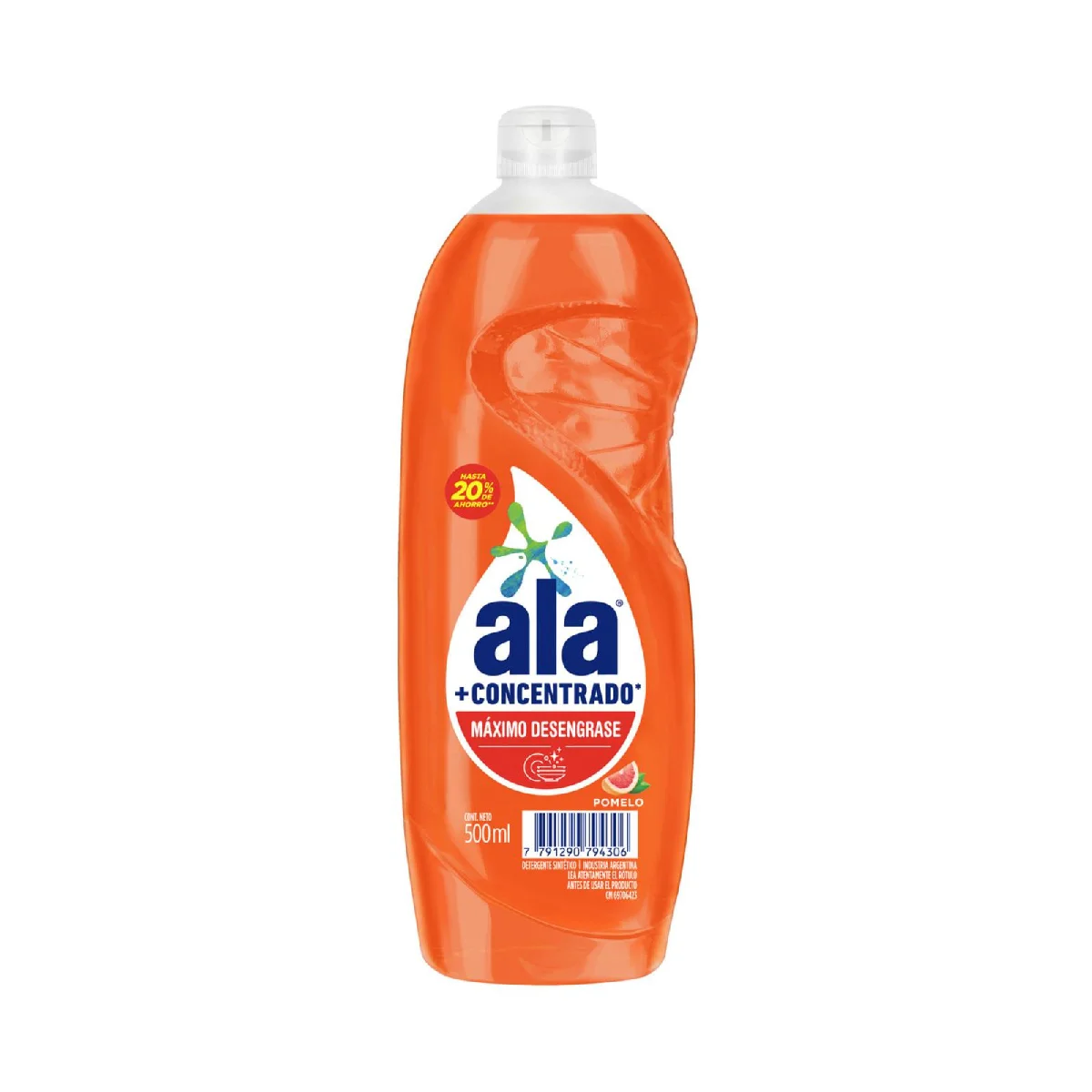 DETERGENTE ALA POMELO 500 ML