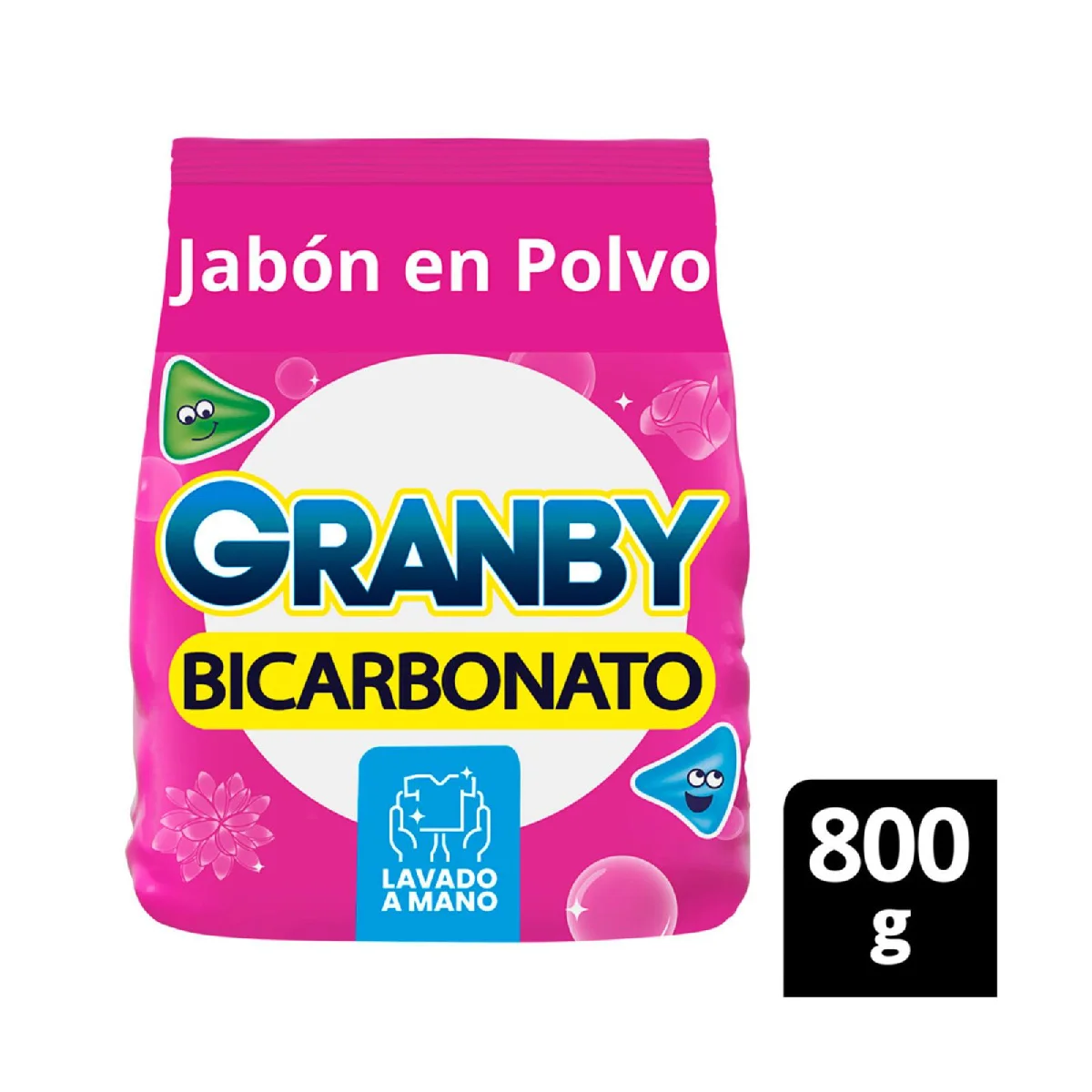 GRANBY LAVADO A MANO 800G ROSAS