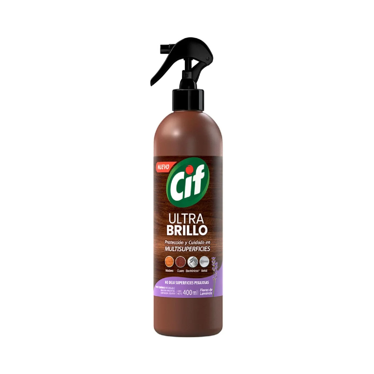 CIF ULTRA BRILLO LAVANDA X 400ML 