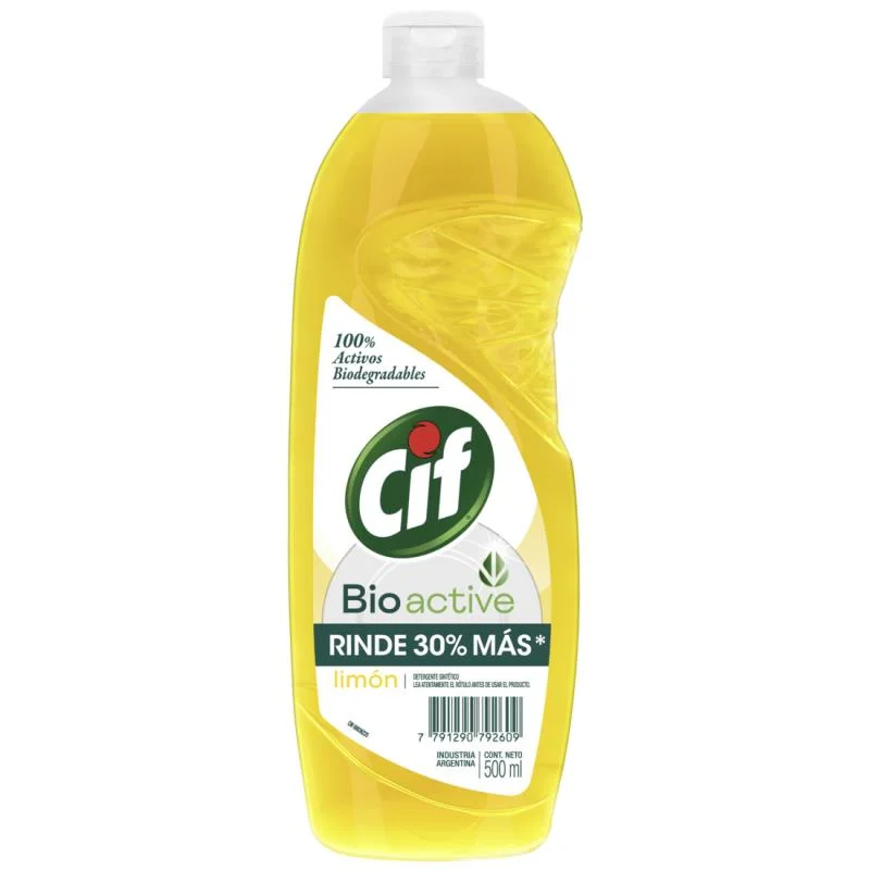 DETERG. CIF BIOSCTIVE LIMON X 1.25 ML 