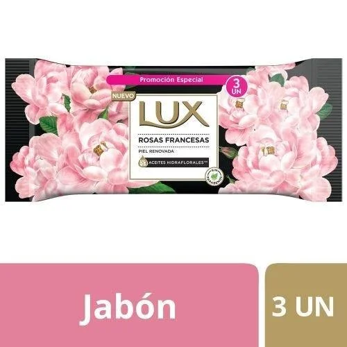 LUX ROSAS FRANCESAS X 3 X 120 GRS