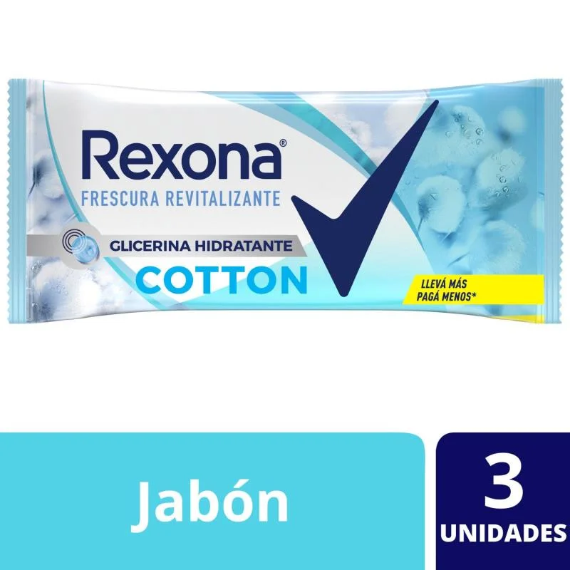 JAB. REXONA COTTON FRESH X 3 