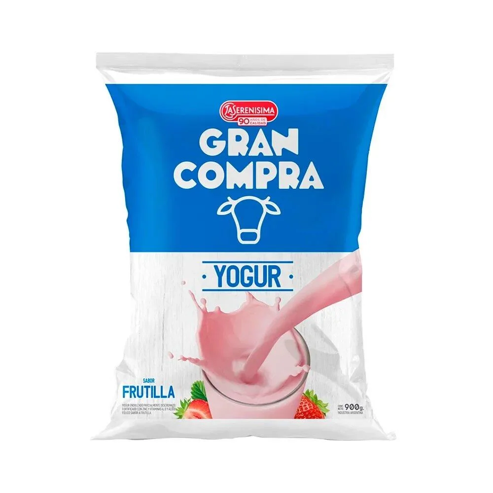 YOG GRAN COMPRA FRUTILLA 900ML