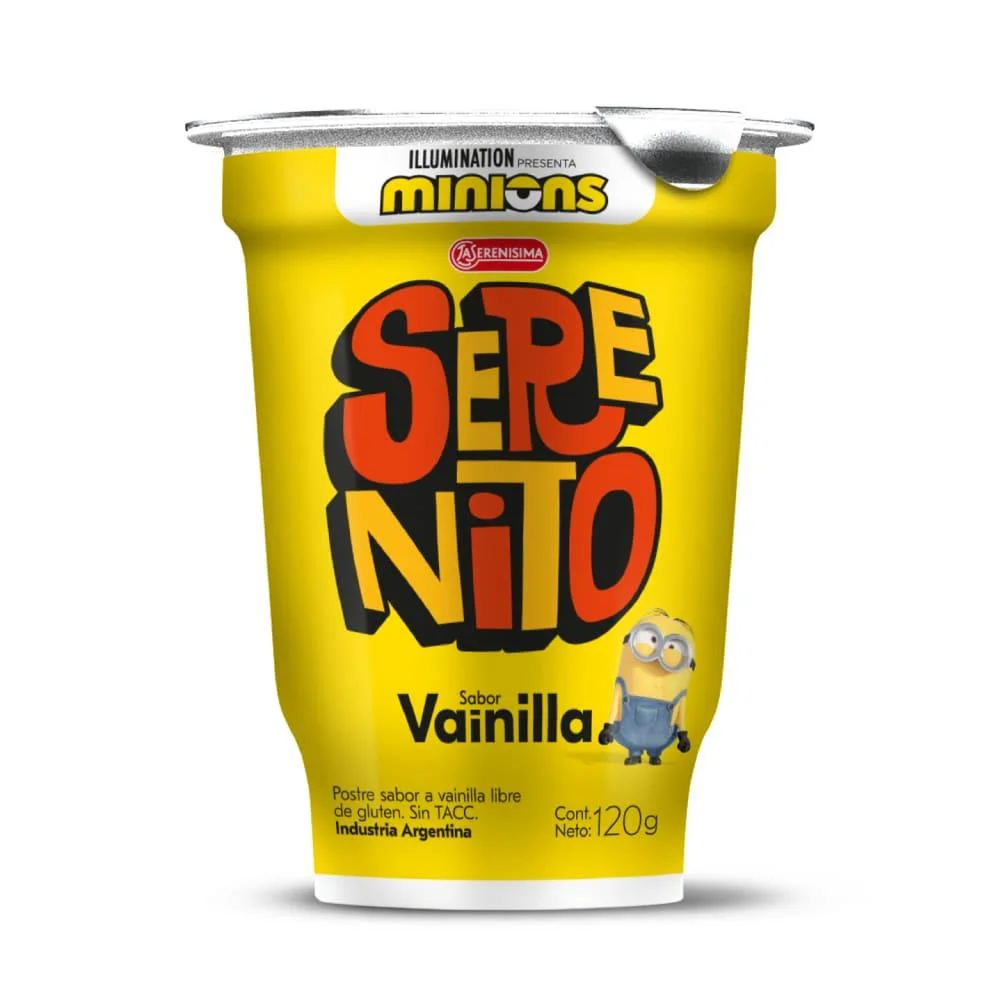 SERENITO POSTRE VAINILLA 120G