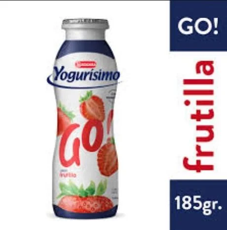 YOGURISIMO BOTELLA FRUTILLA 190G