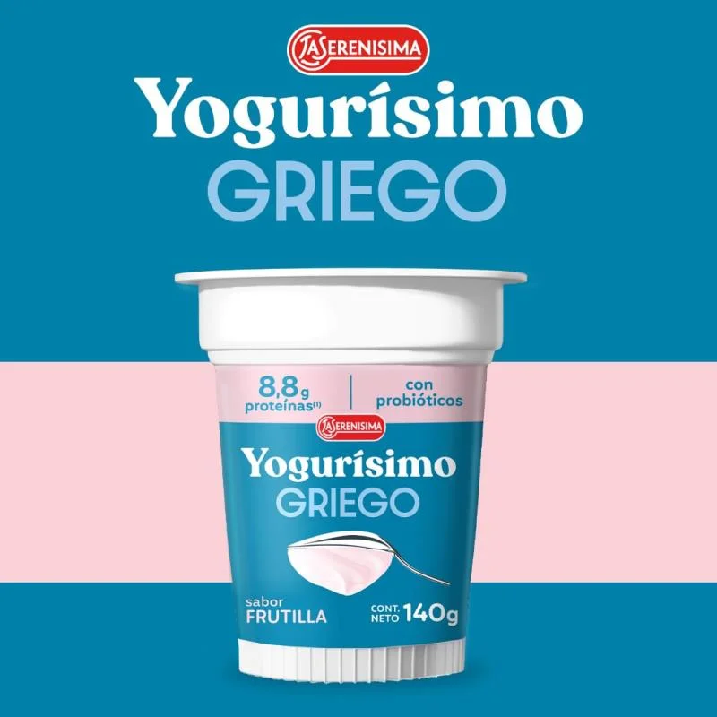 YOGUR GRIEGO FRUTILLA L/S 140 G