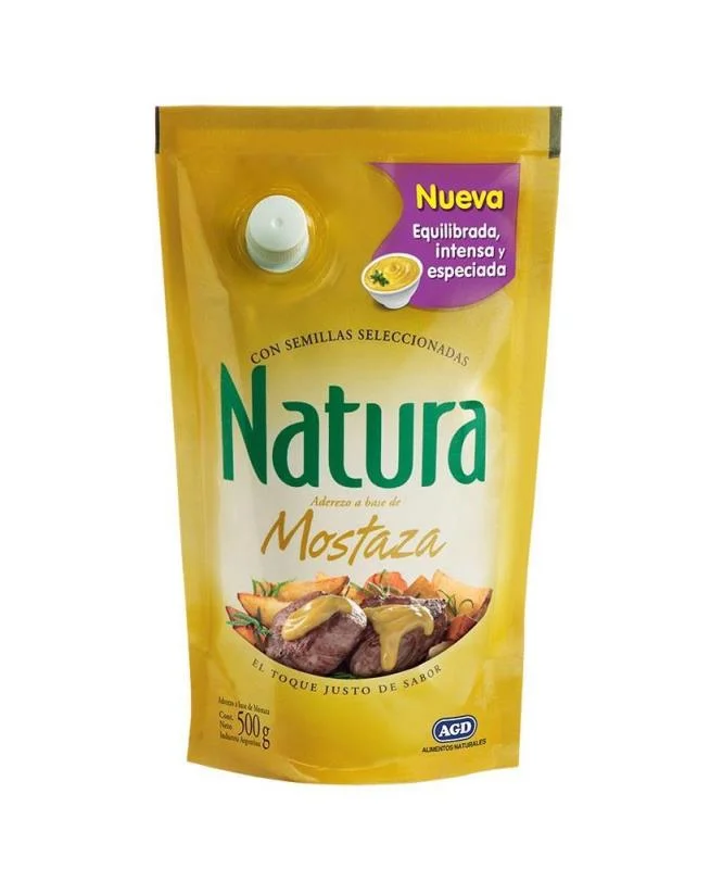MOSTAZA NATURA 250G