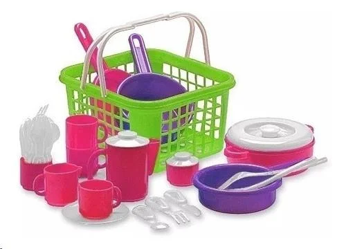 CANASTA SET DE COCINA Y TE 