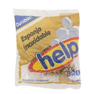 ESPONJA INOXIDABLE DORADA