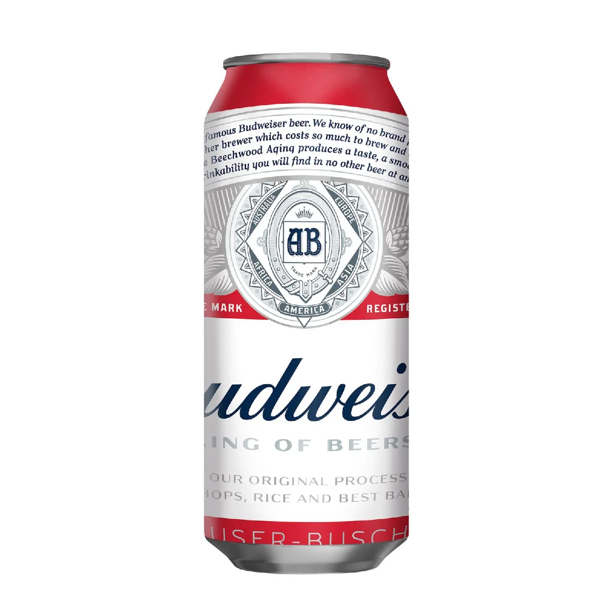 BUDWEISER LATA 710 CC