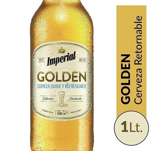 CERVEZA IMPERIAL GOLDEN X 1L