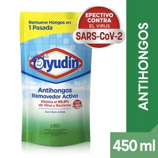 AYUDIN ANTIHONGOS REMOV. ACTIVOX 450 ML 