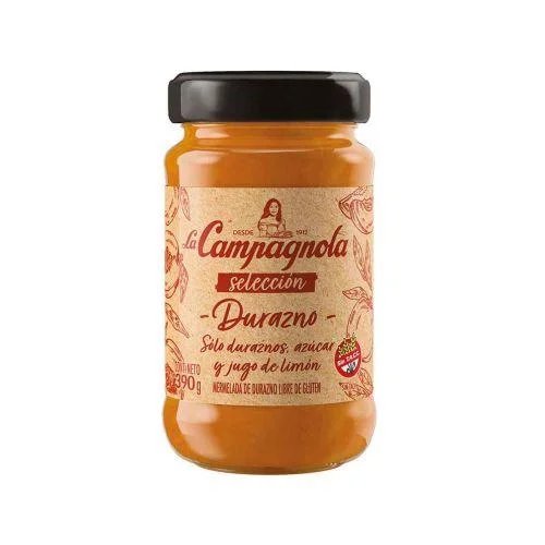 MER. DURAZNO SELECCION  LA CAMP. 390 G 