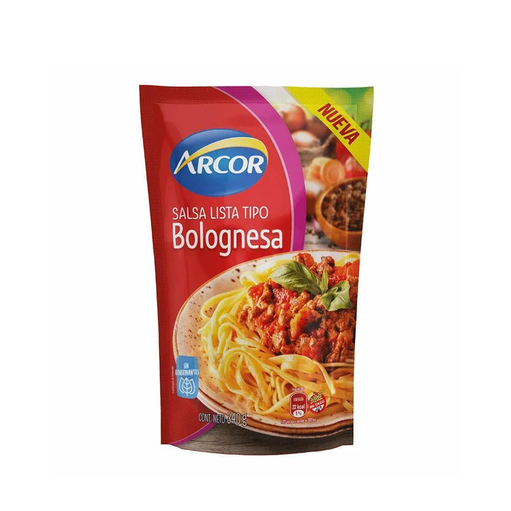 ARCOR SALSA BOLOGNESA X340 GRS 