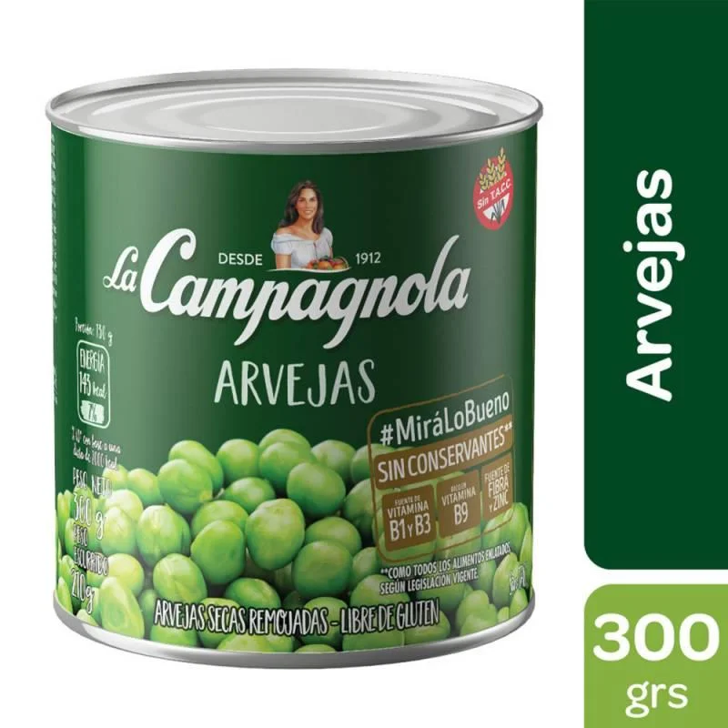 ARVEJA SECA LA CAMPAGN. 300G