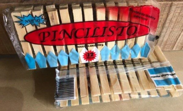 BROCHES DE MADERA PINCILISTO