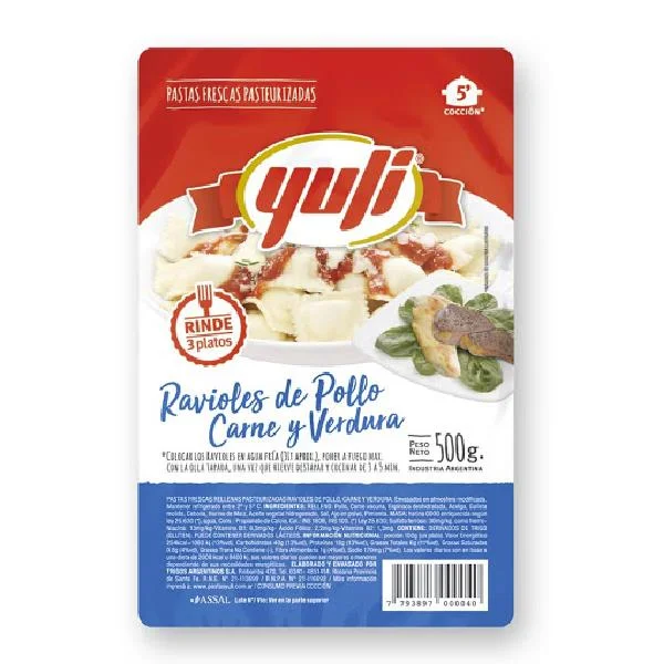 YULI CAPELLETTIS JAMO/QUES X 500 GRS