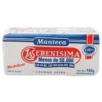 MANTECA LA SERENISIMA 100G