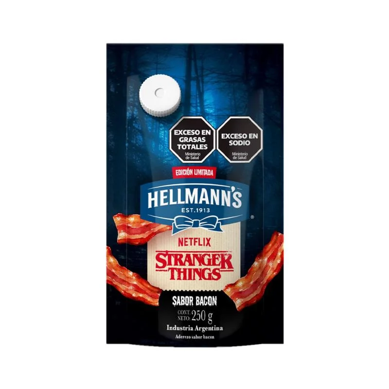 HELLMANN"S BACON X 250 GRS 