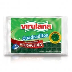 ESPONJA VIRULANA CUADRITOS 