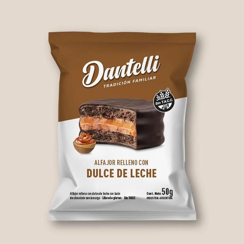 DANELLI ALFAJOR DDL X 50 GRS 