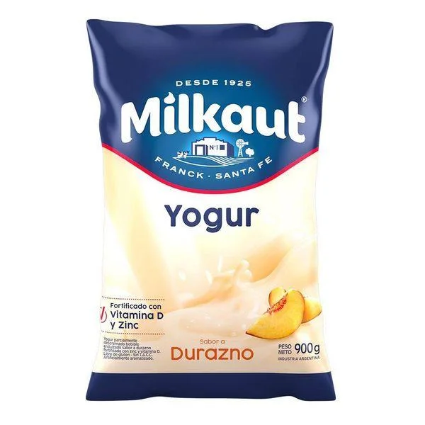 YOGUR MILKAUT DURAZNO 900 G
