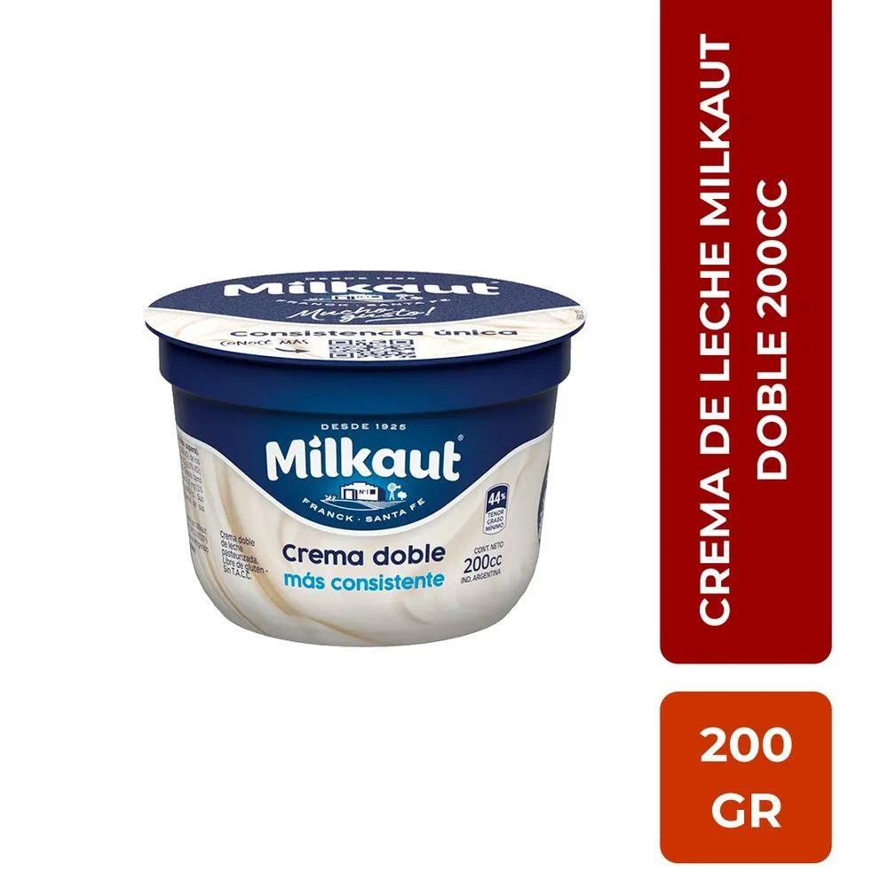 CREMA DE LECHE MILKAUT 200 G