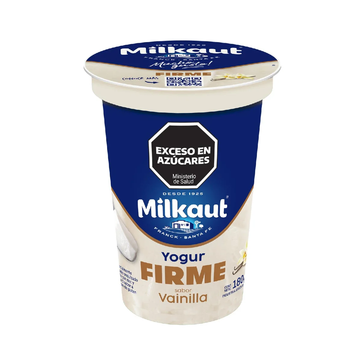 YOGUR MILKAUT FIRME VAIN. 180 G