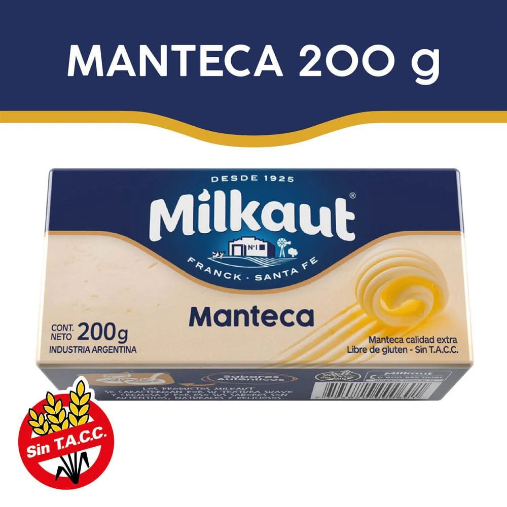 MANTECA MILKAUT 200 G
