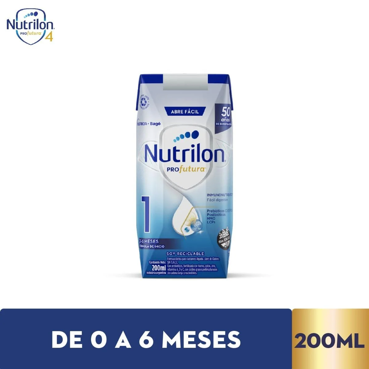 LECHE NUTRILON 1 X 200 ML 