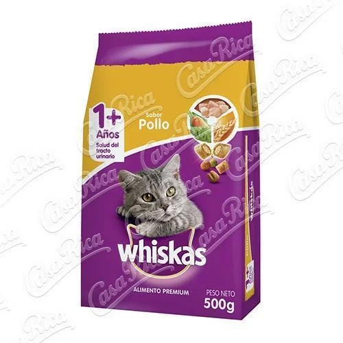 WHISKAS POLLO X 500 GRS