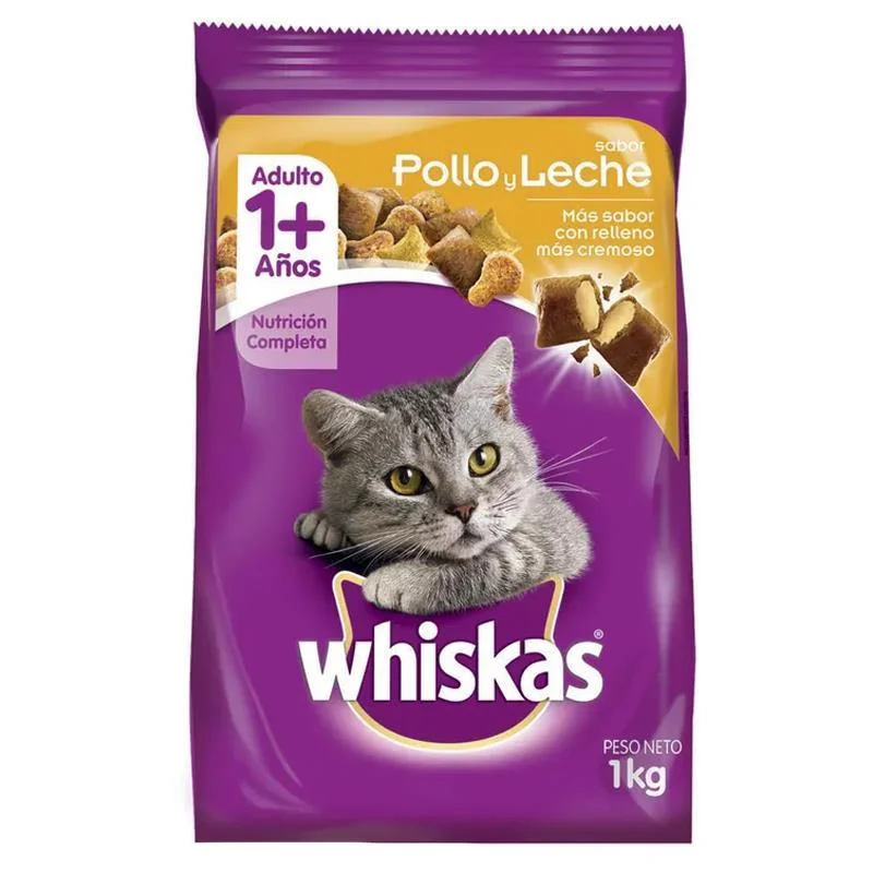 WHISKAS POLLO 1KG