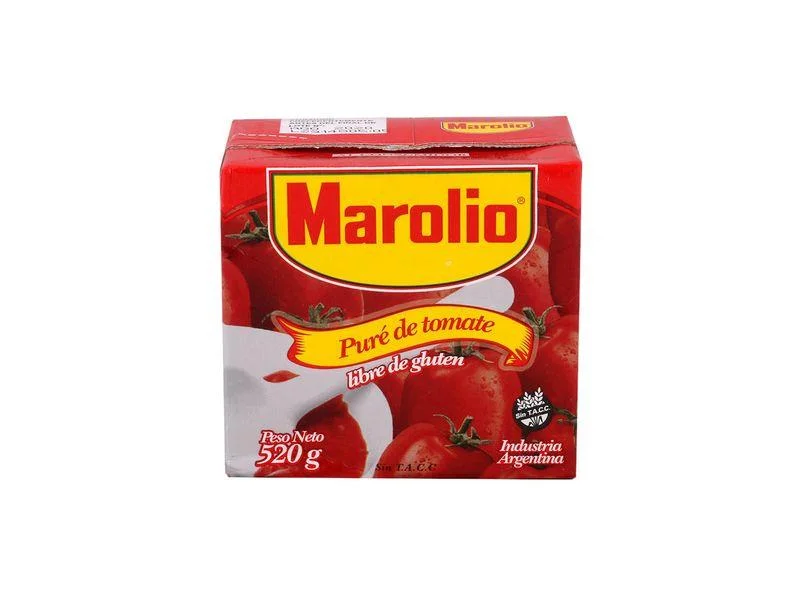 PURE DE TOMATE MAROLIO 520G