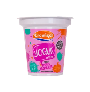 YOGUR CREMIGAL FRUT.TROPICALES X 120 GRS 